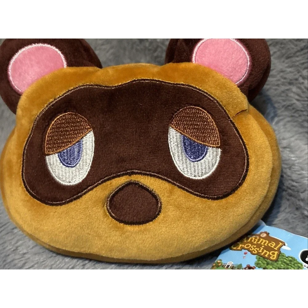 Nintendo Club Mocchi Mocchi Animal Crossing Tom Nook Jr  Plush Pillow Tomy NWT